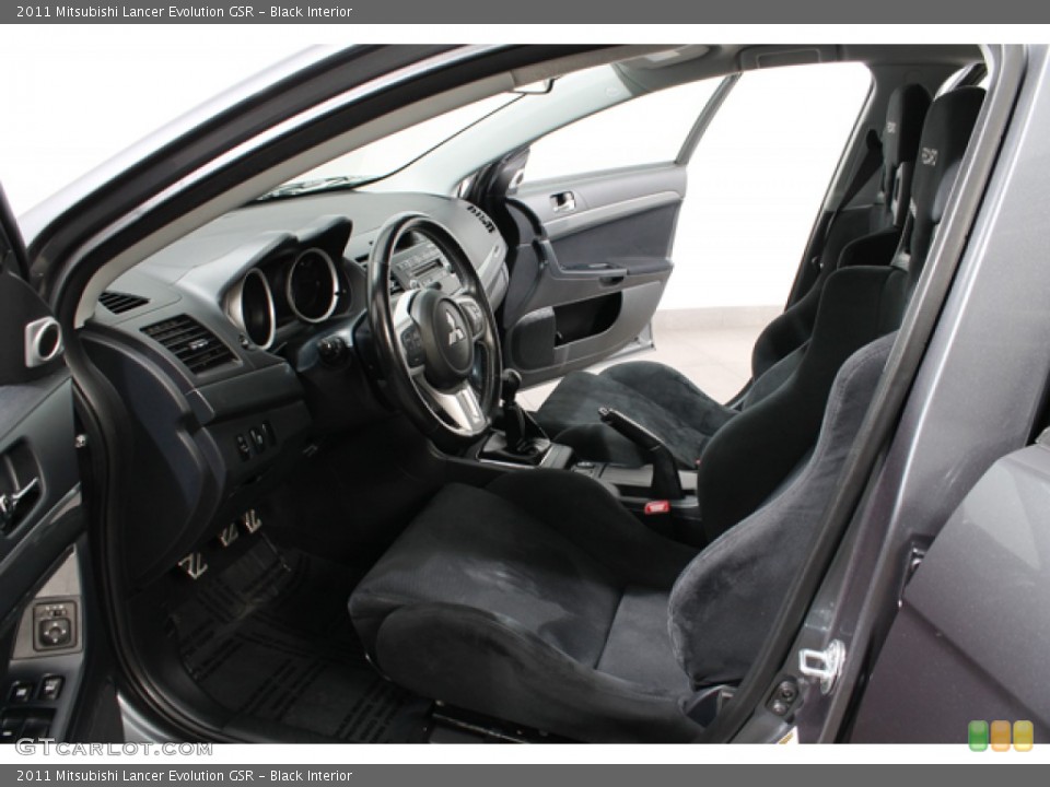 Black Interior Photo for the 2011 Mitsubishi Lancer Evolution GSR #72173635