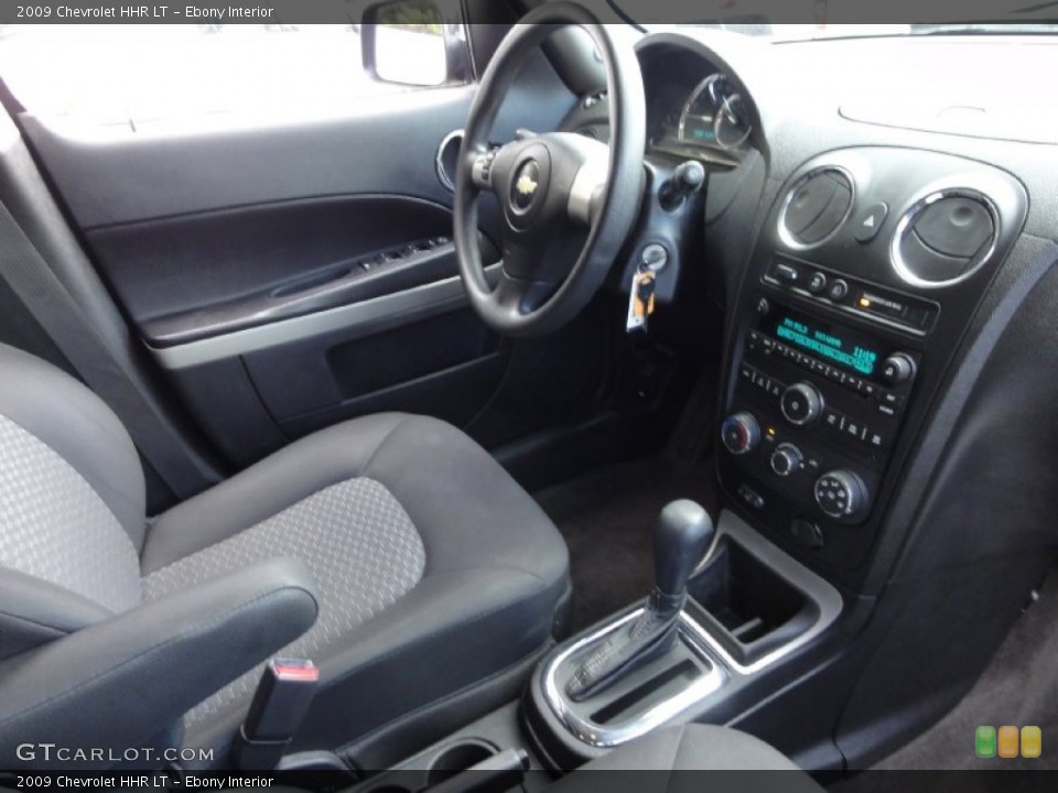 Ebony Interior Dashboard for the 2009 Chevrolet HHR LT #72173709