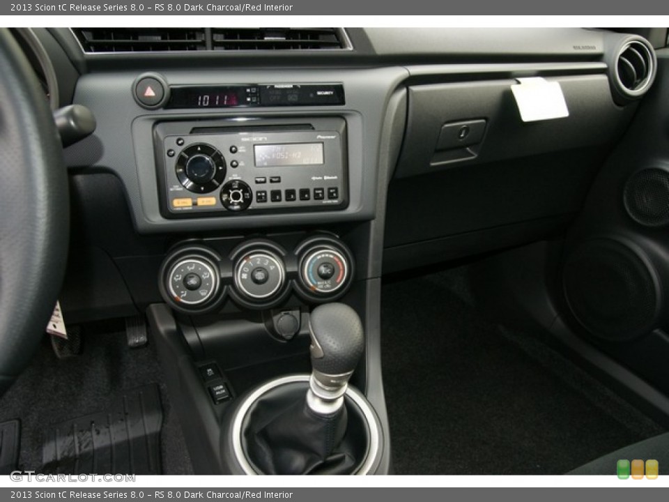 RS 8.0 Dark Charcoal/Red Interior Dashboard for the 2013 Scion tC Release Series 8.0 #72174051