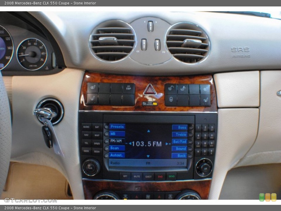 Stone Interior Controls for the 2008 Mercedes-Benz CLK 550 Coupe #72175145