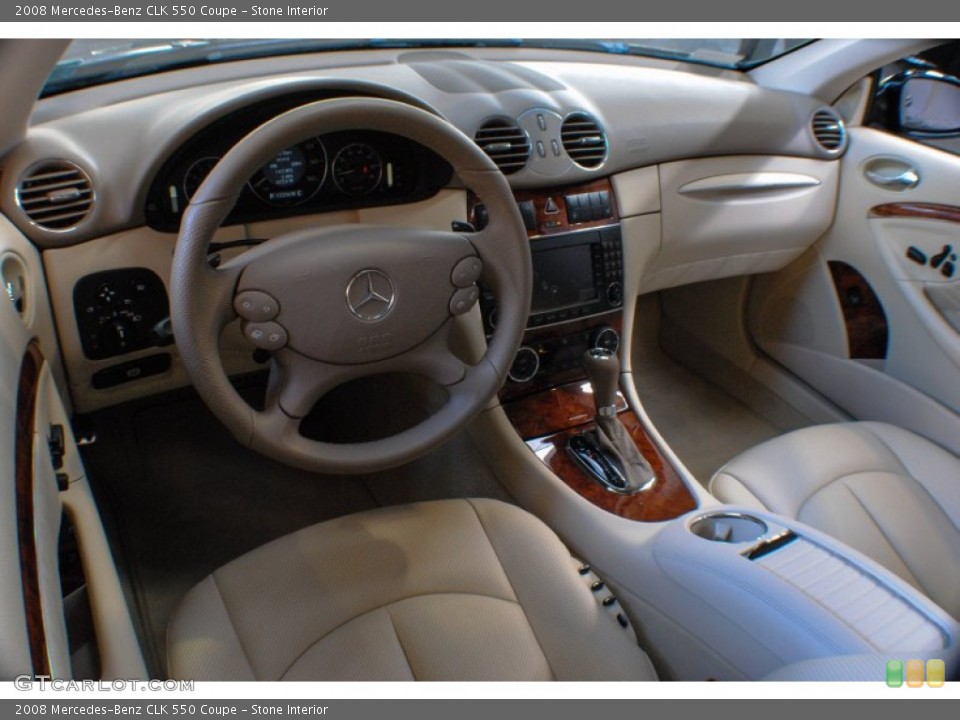 Stone Interior Prime Interior for the 2008 Mercedes-Benz CLK 550 Coupe #72175211