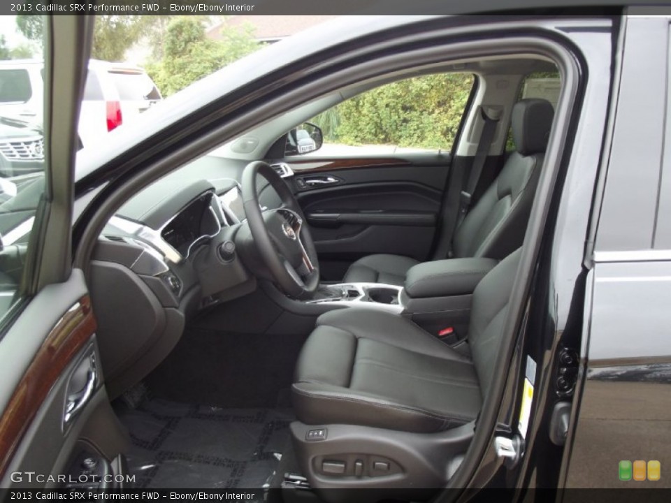 Ebony/Ebony Interior Photo for the 2013 Cadillac SRX Performance FWD #72176064