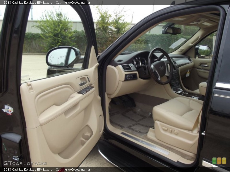 Cashmere/Cocoa Interior Photo for the 2013 Cadillac Escalade ESV Luxury #72176594