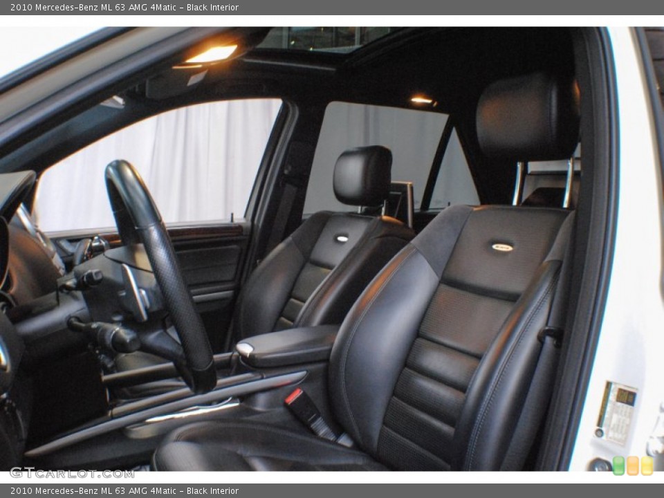 Black Interior Photo for the 2010 Mercedes-Benz ML 63 AMG 4Matic #72178265