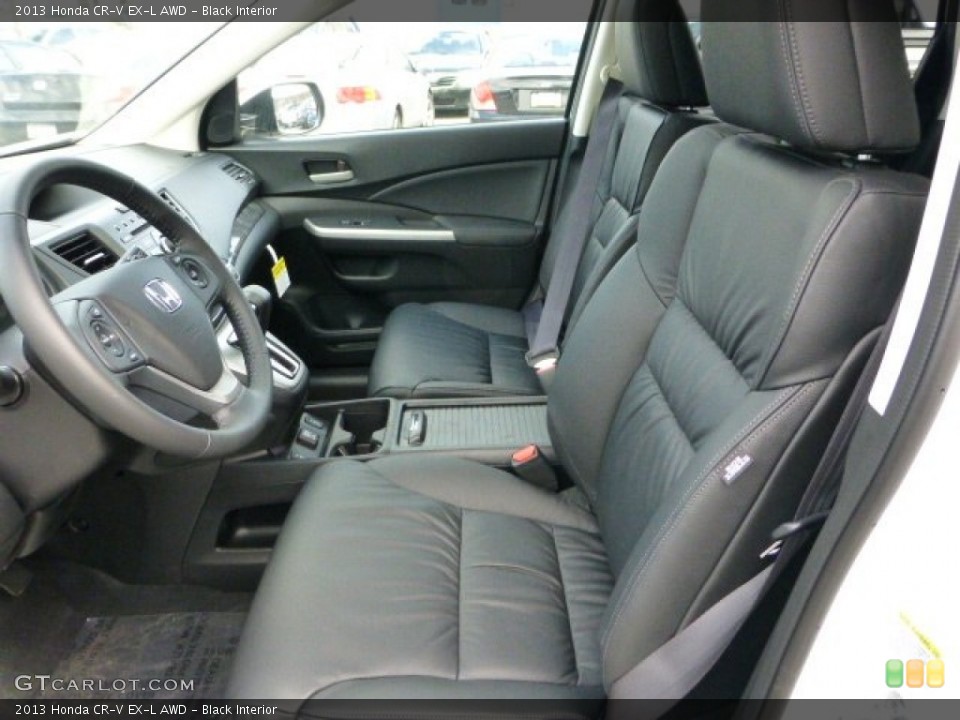 Black Interior Photo for the 2013 Honda CR-V EX-L AWD #72180603