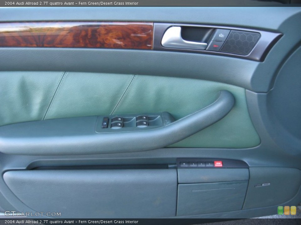 Fern Green/Desert Grass Interior Door Panel for the 2004 Audi Allroad 2.7T quattro Avant #72187425