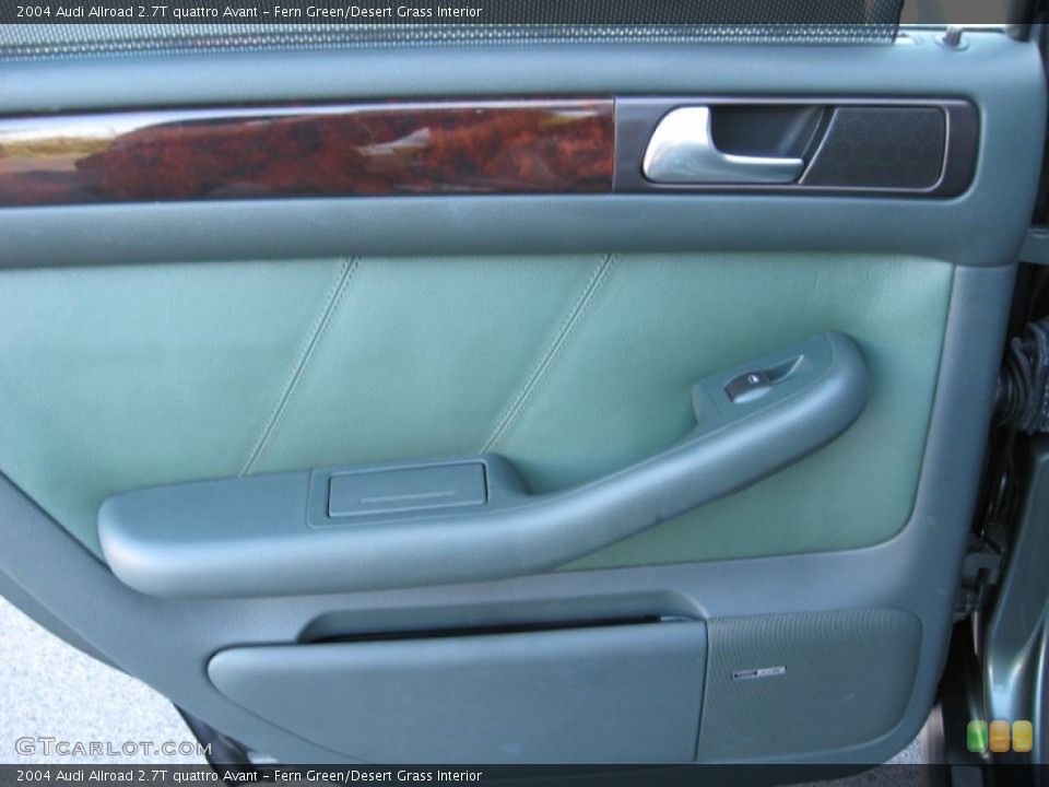 Fern Green/Desert Grass Interior Door Panel for the 2004 Audi Allroad 2.7T quattro Avant #72187515