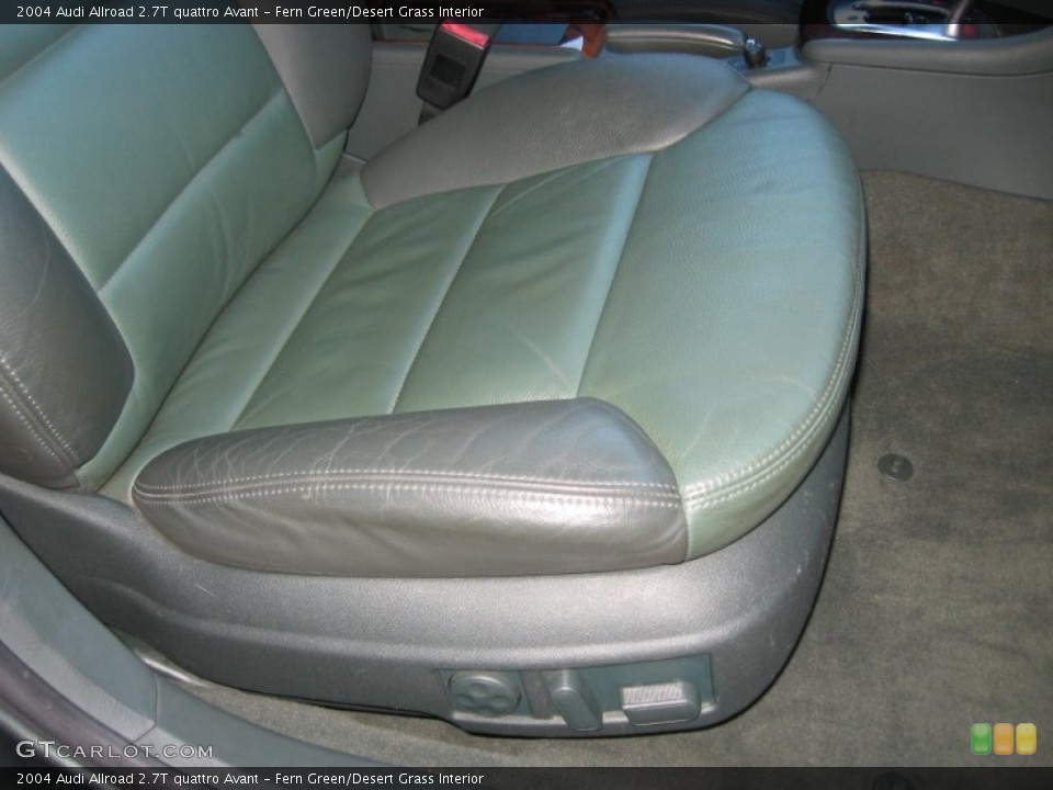 Fern Green/Desert Grass 2004 Audi Allroad Interiors