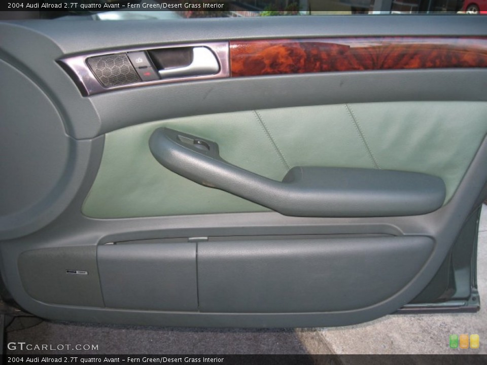 Fern Green/Desert Grass Interior Door Panel for the 2004 Audi Allroad 2.7T quattro Avant #72187575