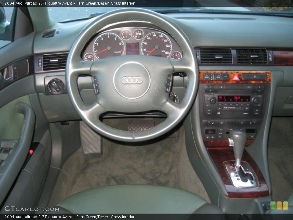 Fern Green/Desert Grass Interior Dashboard for the 2004 Audi Allroad 2.7T quattro Avant #72187614