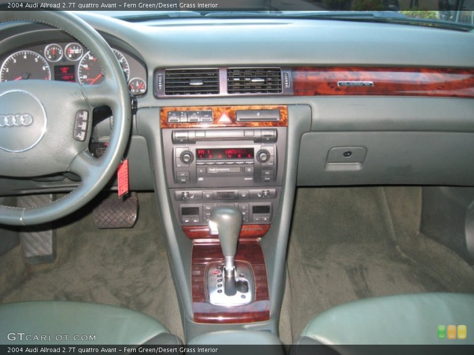Fern Green/Desert Grass Interior Dashboard for the 2004 Audi Allroad 2.7T quattro Avant #72187638
