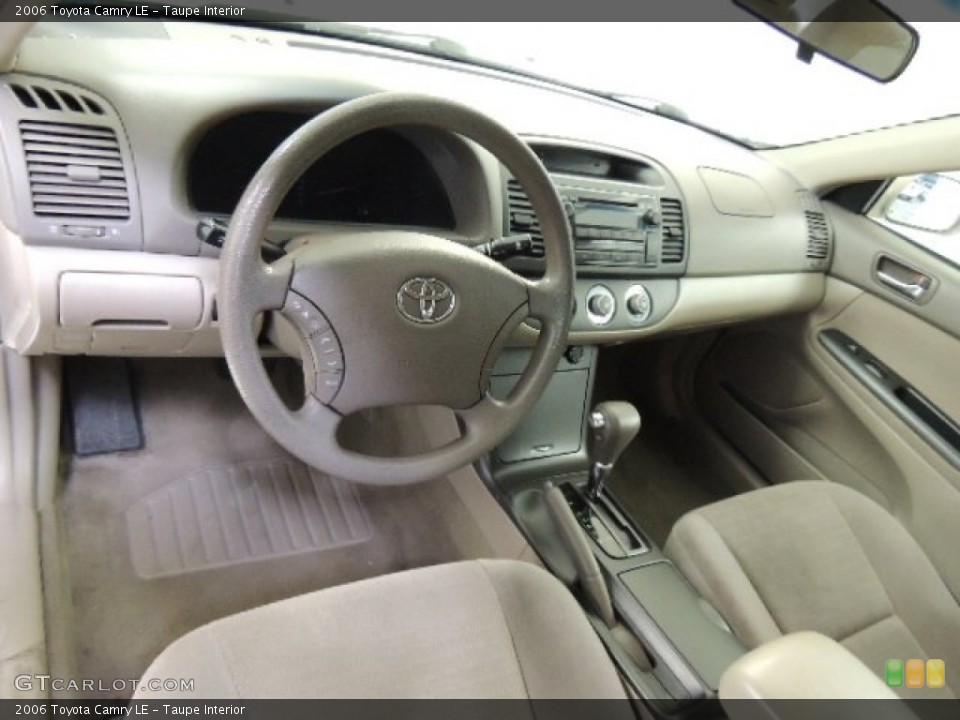 Taupe Interior Prime Interior for the 2006 Toyota Camry LE #72188133