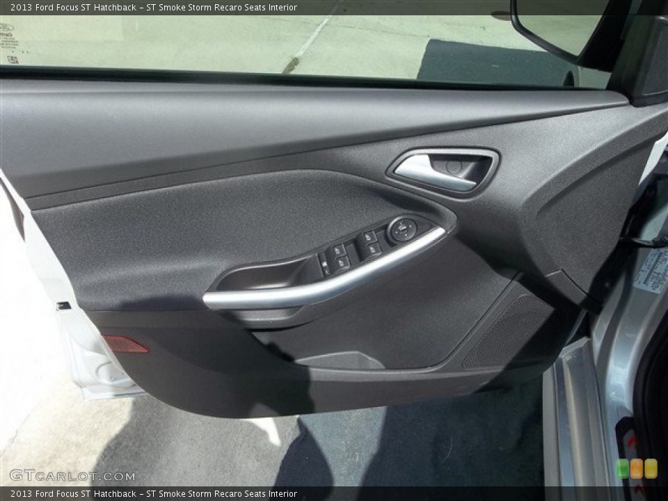 ST Smoke Storm Recaro Seats Interior Door Panel for the 2013 Ford Focus ST Hatchback #72193629