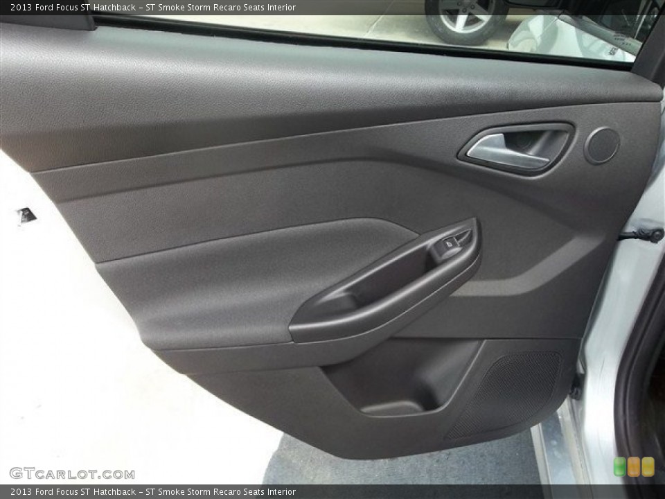 ST Smoke Storm Recaro Seats Interior Door Panel for the 2013 Ford Focus ST Hatchback #72193649