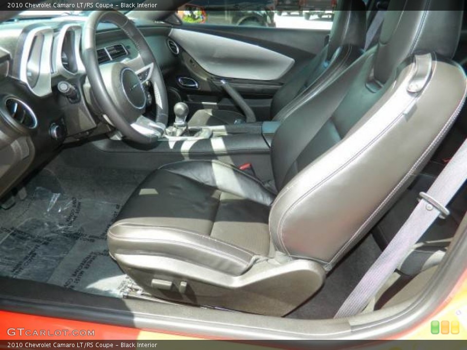 Black Interior Photo for the 2010 Chevrolet Camaro LT/RS Coupe #72196032