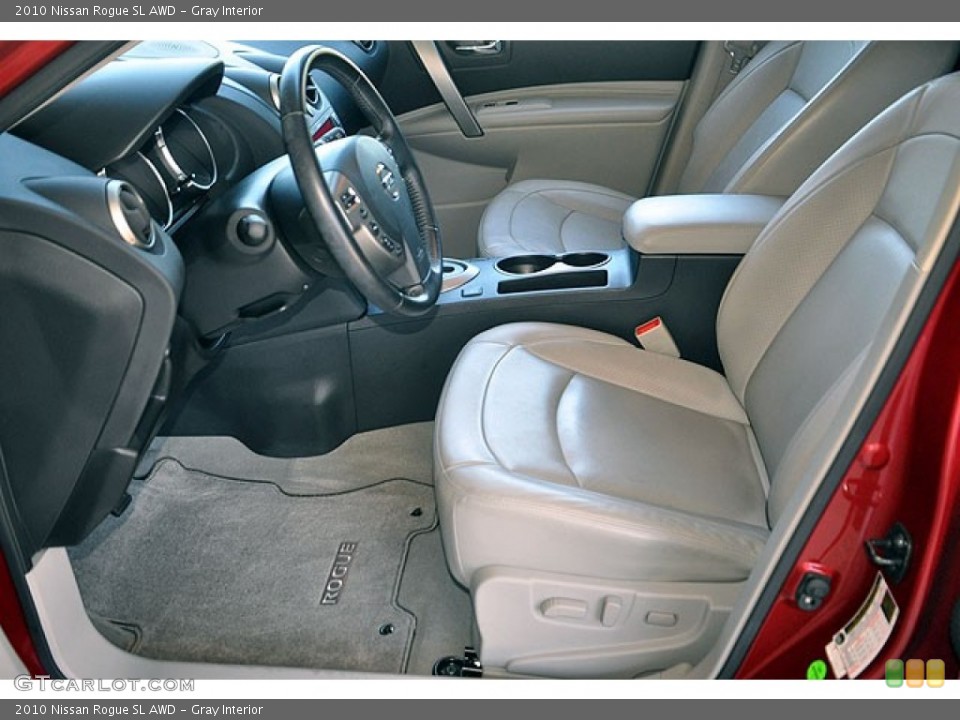 Gray Interior Photo for the 2010 Nissan Rogue SL AWD #72199962