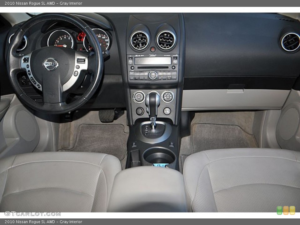 Gray Interior Dashboard for the 2010 Nissan Rogue SL AWD #72200100