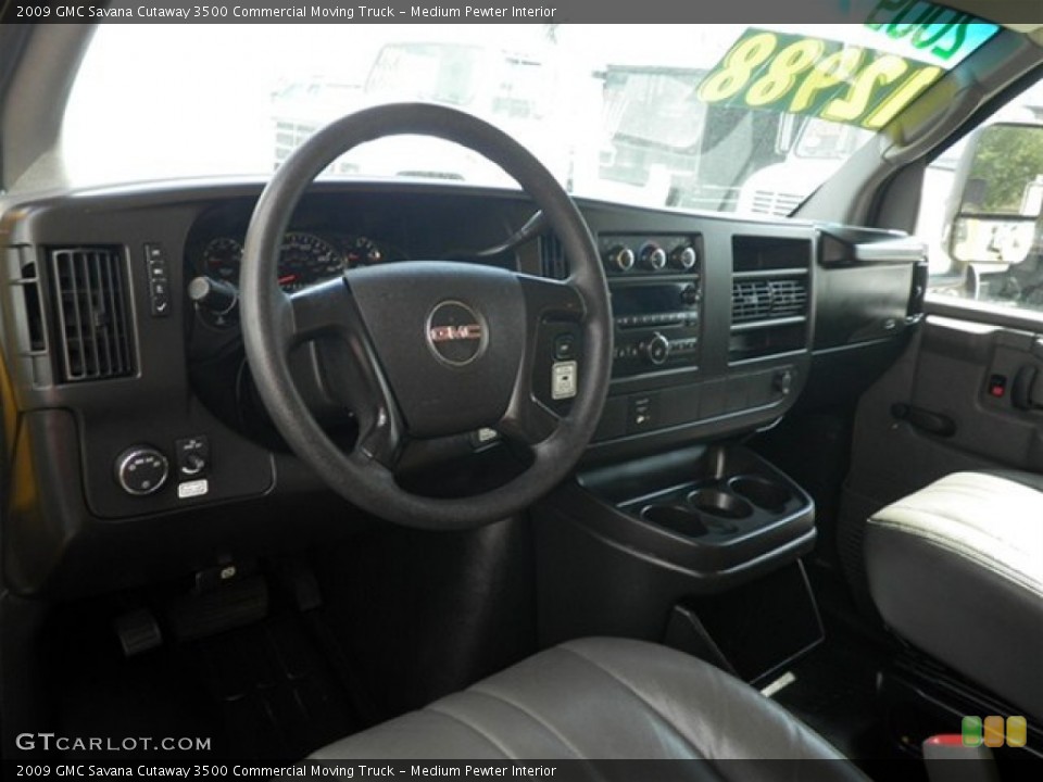 Medium Pewter Interior Prime Interior for the 2009 GMC Savana Cutaway 3500 Commercial Moving Truck #72200154