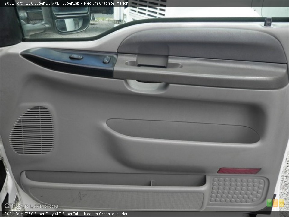 Medium Graphite Interior Door Panel for the 2001 Ford F250 Super Duty XLT SuperCab #72200691