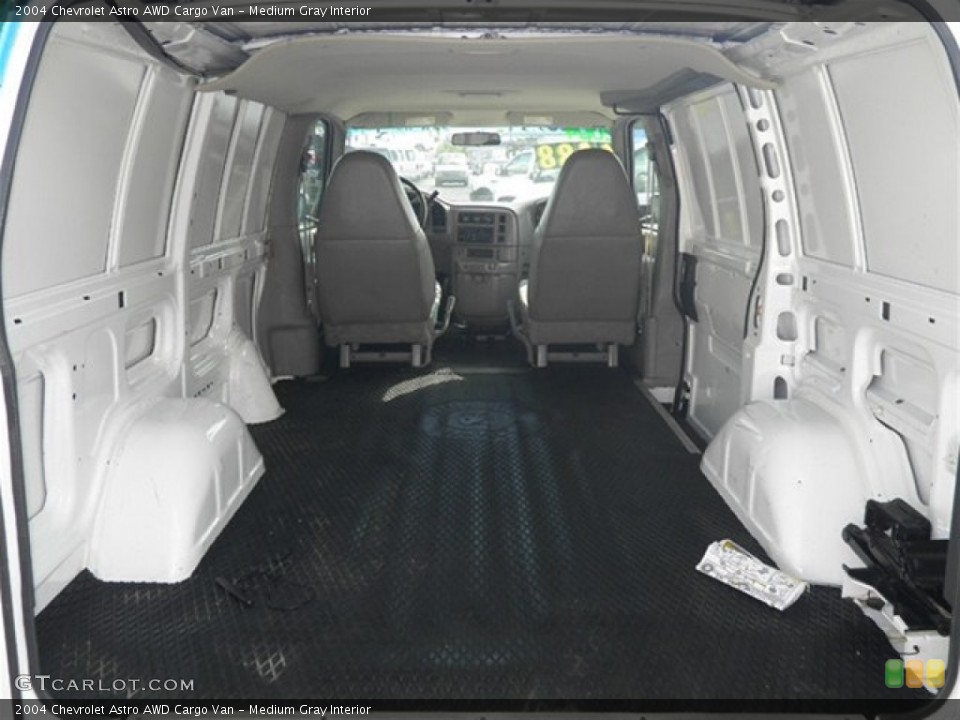 Medium Gray Interior Photo for the 2004 Chevrolet Astro AWD Cargo Van #72203175