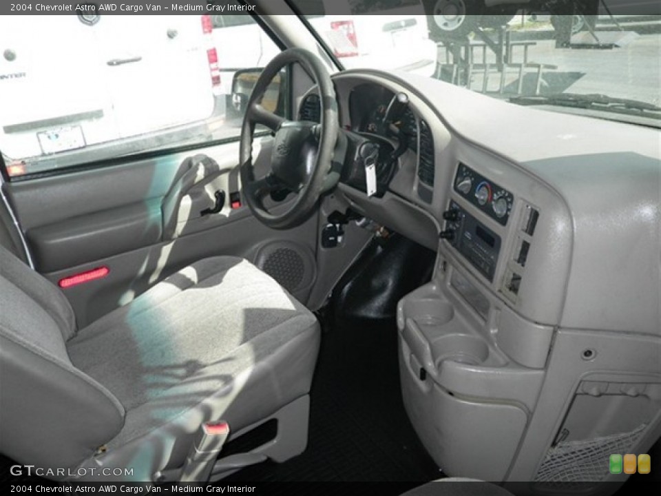 Medium Gray Interior Photo for the 2004 Chevrolet Astro AWD Cargo Van #72203178