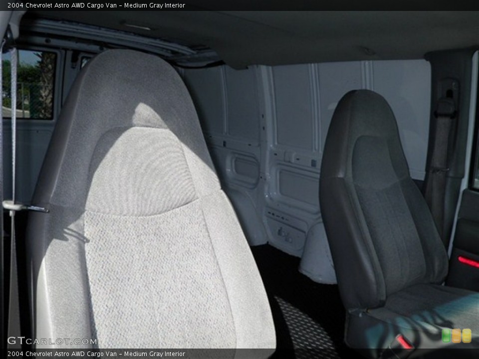 Medium Gray Interior Front Seat for the 2004 Chevrolet Astro AWD Cargo Van #72203181
