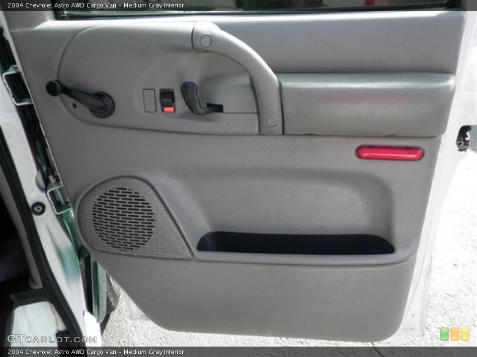 Medium Gray Interior Door Panel for the 2004 Chevrolet Astro AWD Cargo Van #72203184