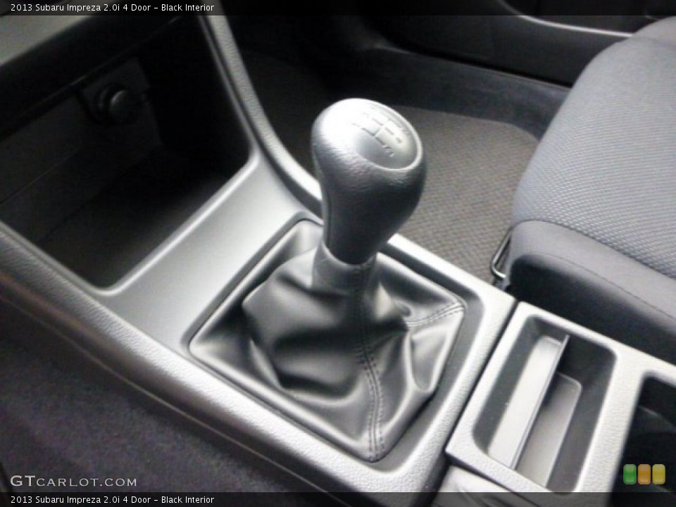Black Interior Transmission for the 2013 Subaru Impreza 2.0i 4 Door #72206012
