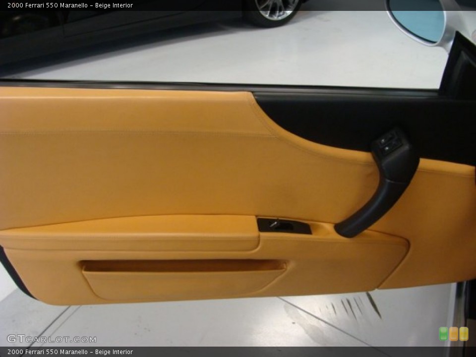 Beige Interior Door Panel for the 2000 Ferrari 550 Maranello #72210245