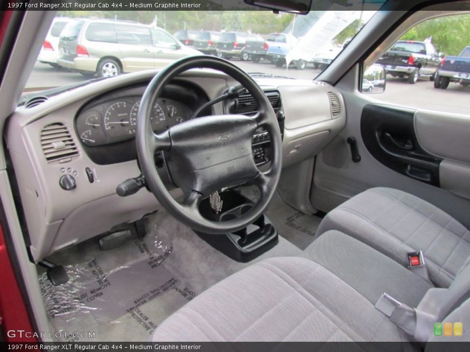 Medium Graphite 1997 Ford Ranger Interiors