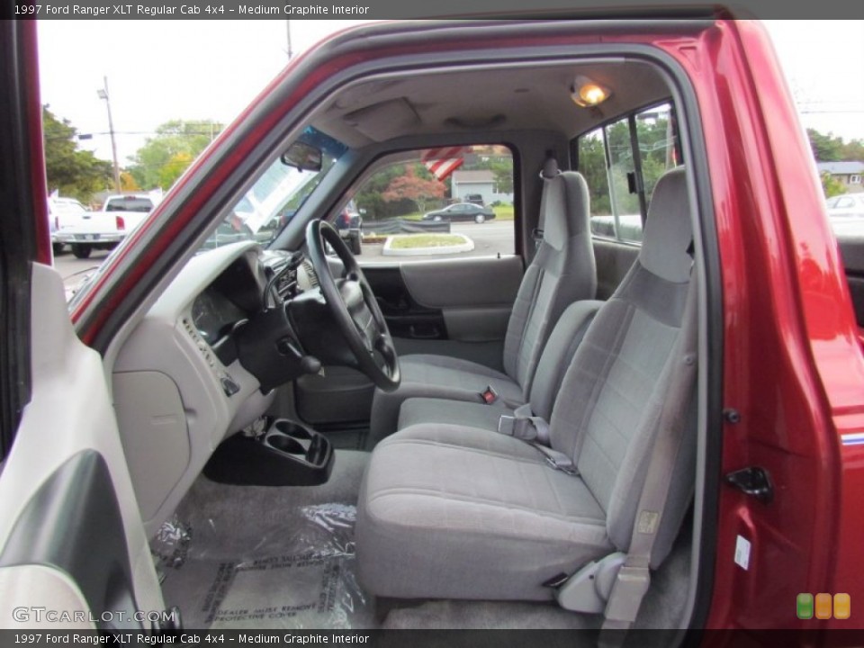Medium Graphite Interior Front Seat for the 1997 Ford Ranger XLT Regular Cab 4x4 #72210479