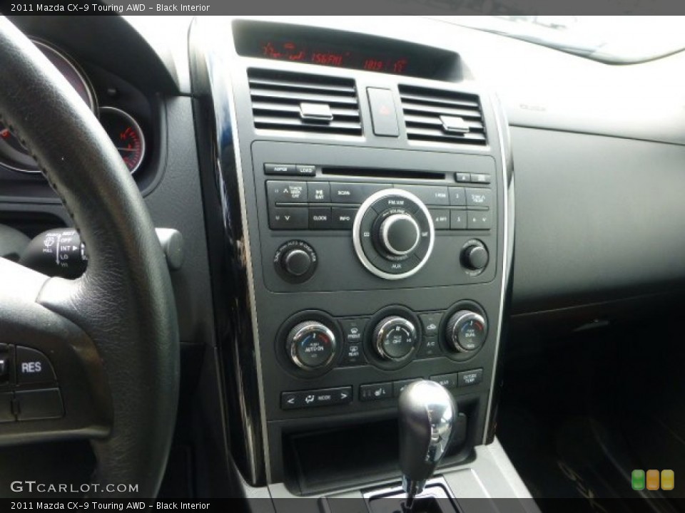Black Interior Controls for the 2011 Mazda CX-9 Touring AWD #72210761