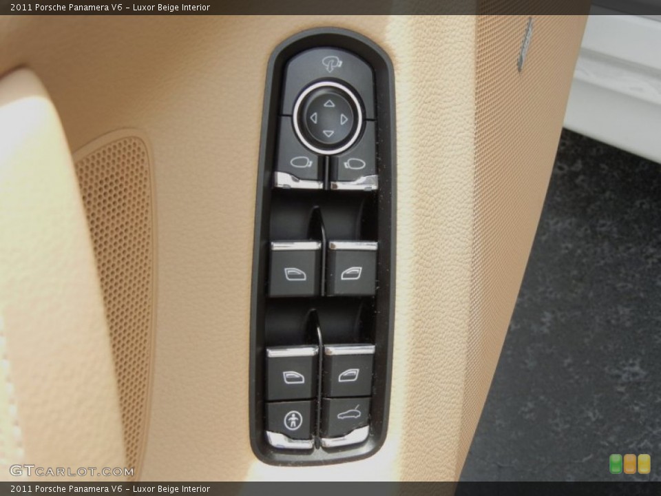 Luxor Beige Interior Controls for the 2011 Porsche Panamera V6 #72212633
