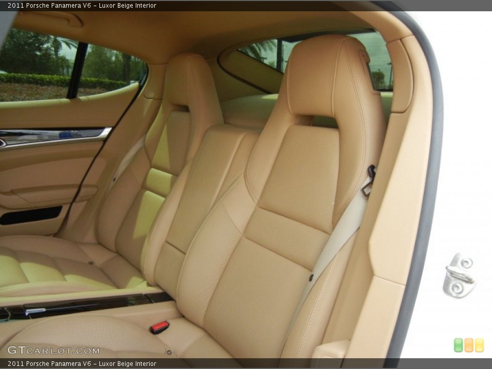 Luxor Beige Interior Rear Seat for the 2011 Porsche Panamera V6 #72212678