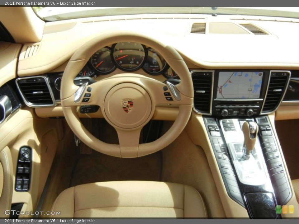Luxor Beige Interior Dashboard for the 2011 Porsche Panamera V6 #72212786