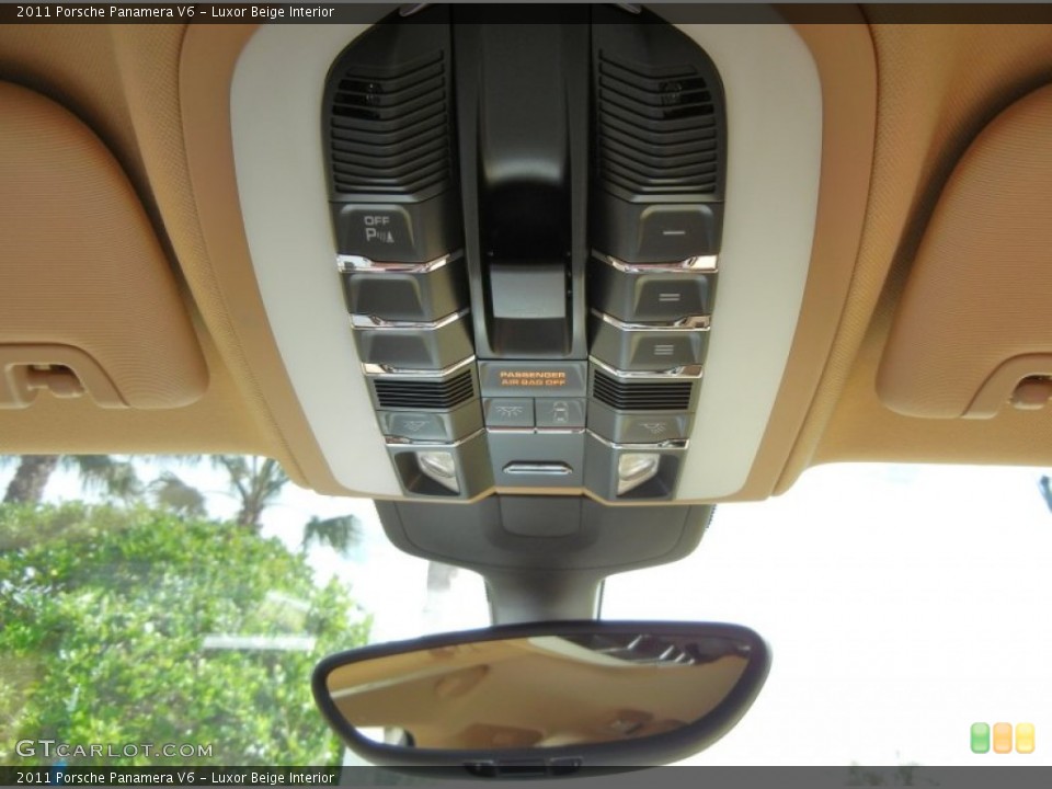Luxor Beige Interior Controls for the 2011 Porsche Panamera V6 #72212882