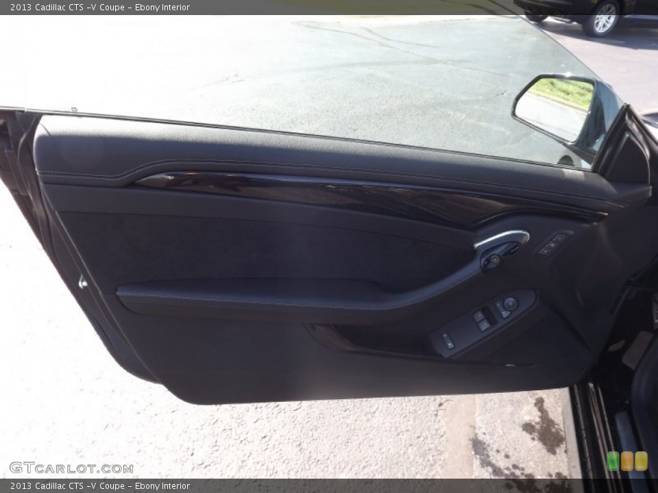 Ebony Interior Door Panel for the 2013 Cadillac CTS -V Coupe #72212990