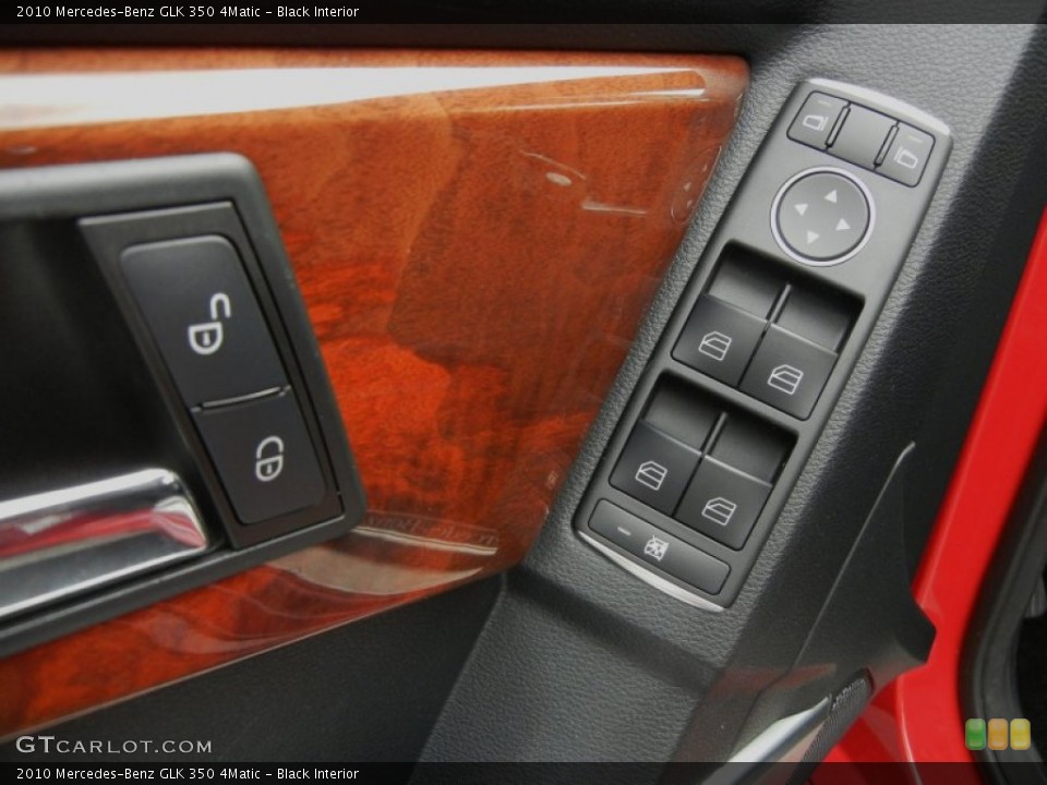 Black Interior Controls for the 2010 Mercedes-Benz GLK 350 4Matic #72214163
