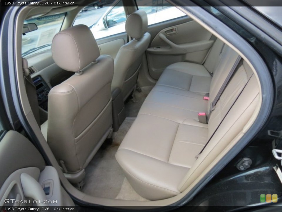 Oak Interior Rear Seat for the 1998 Toyota Camry LE V6 #72214445