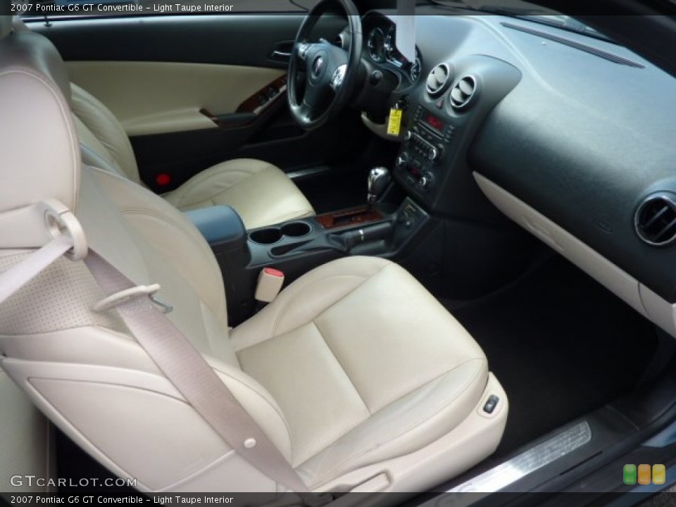 Light Taupe Interior Photo for the 2007 Pontiac G6 GT Convertible #72214483