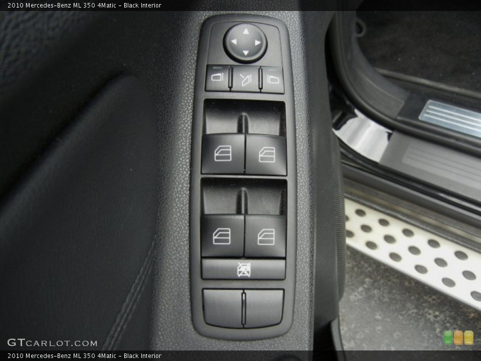 Black Interior Controls for the 2010 Mercedes-Benz ML 350 4Matic #72214889