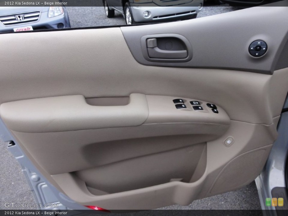 Beige Interior Door Panel for the 2012 Kia Sedona LX #72217681