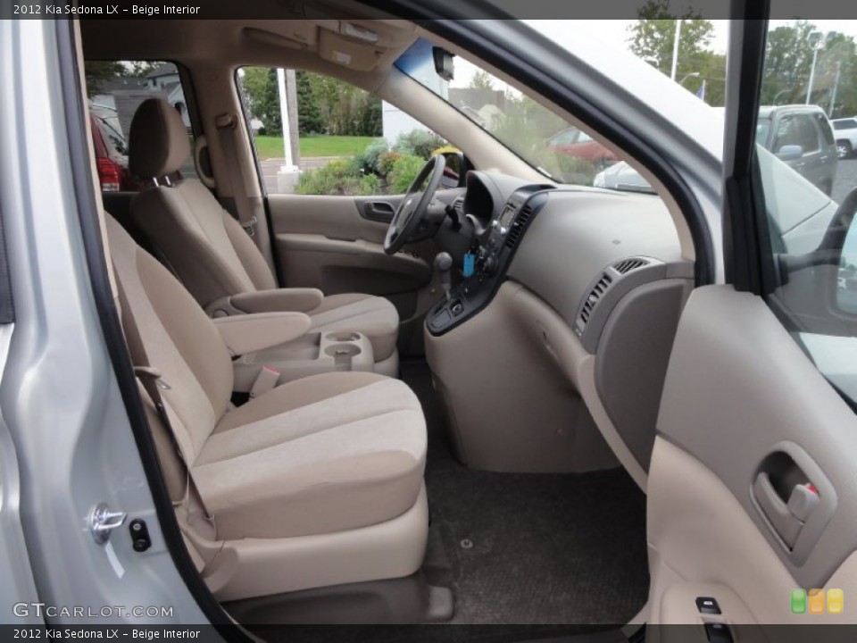 Beige Interior Photo for the 2012 Kia Sedona LX #72217745