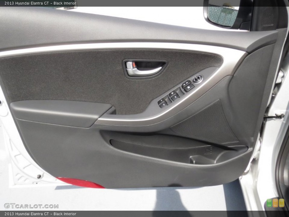 Black Interior Door Panel for the 2013 Hyundai Elantra GT #72219809