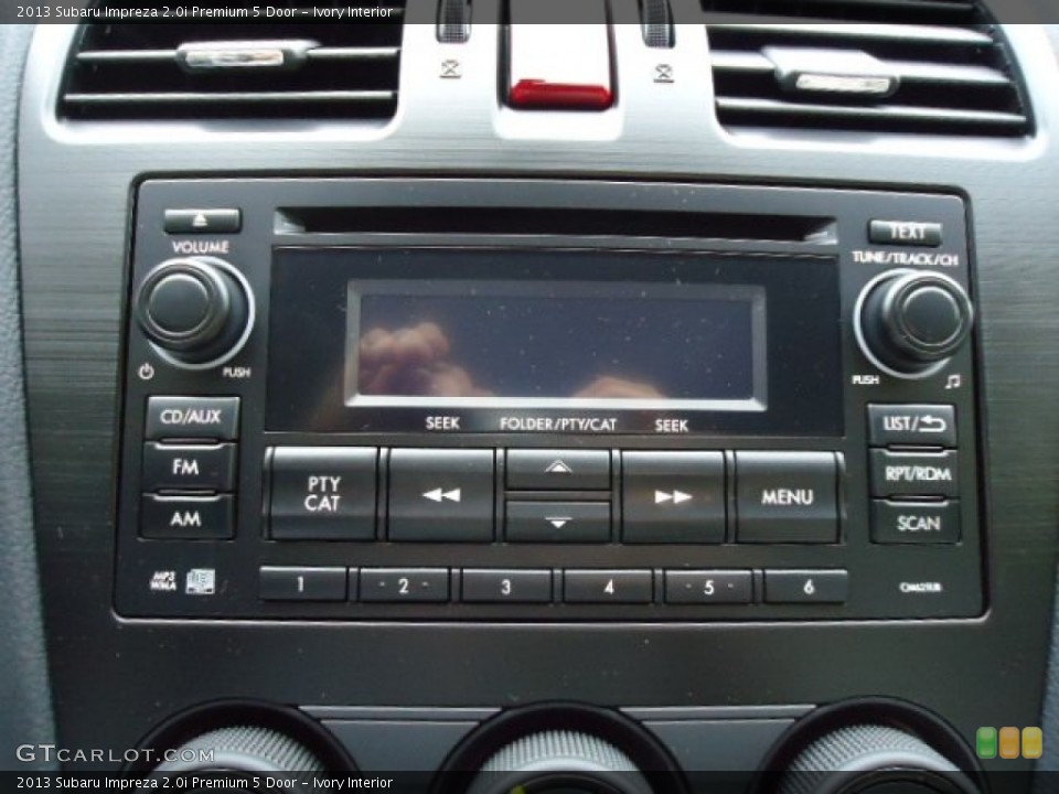 Ivory Interior Audio System for the 2013 Subaru Impreza 2.0i Premium 5 Door #72221777