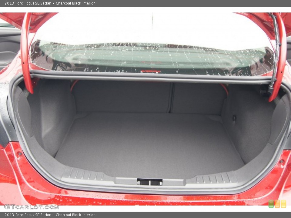 Charcoal Black Interior Trunk for the 2013 Ford Focus SE Sedan #72222344