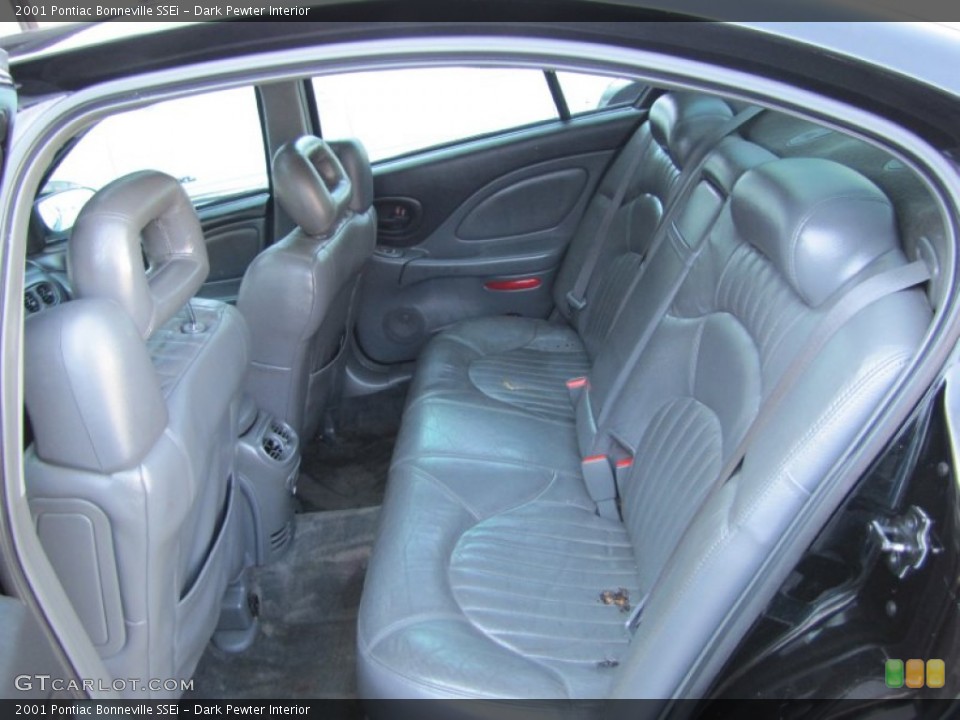 Dark Pewter Interior Rear Seat for the 2001 Pontiac Bonneville SSEi #72222626