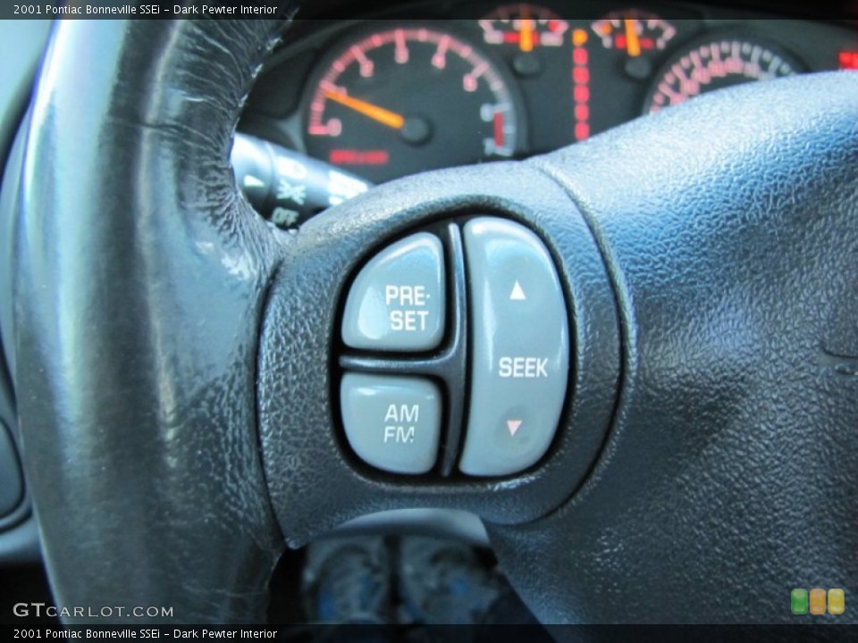 Dark Pewter Interior Controls for the 2001 Pontiac Bonneville SSEi #72222857