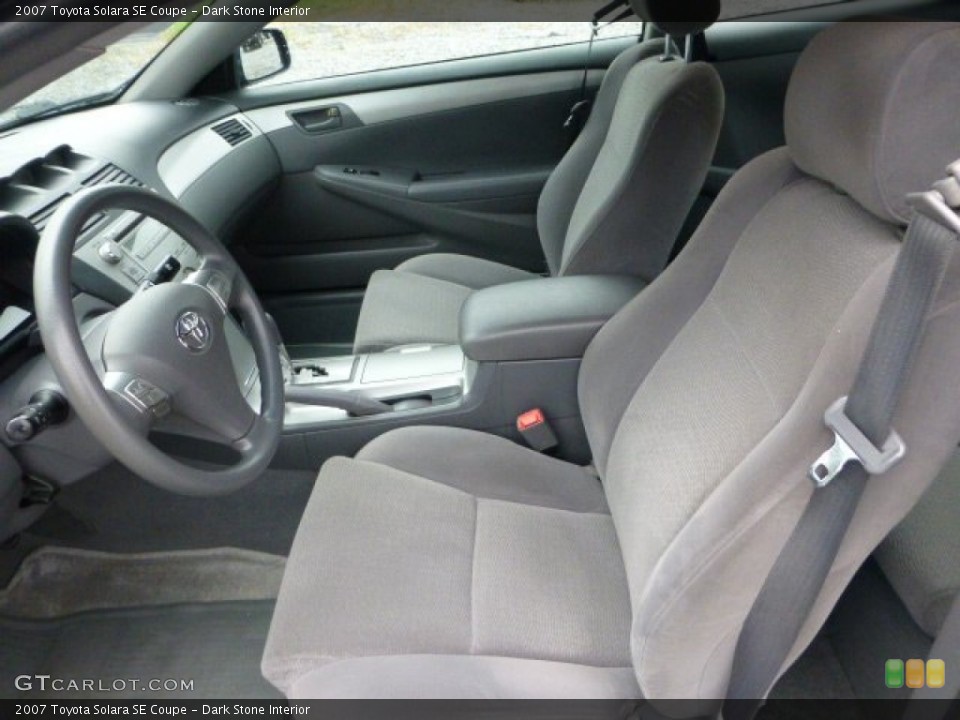 Dark Stone Interior Photo for the 2007 Toyota Solara SE Coupe #72222968