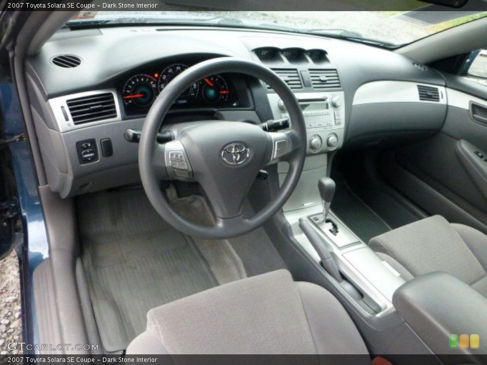 Dark Stone Interior Photo for the 2007 Toyota Solara SE Coupe #72223011